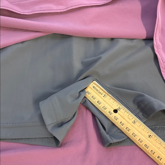 Outdoor Voices Exercise Dress. Racerback tennis dress w/pockets, Plum/Mauve, XL - Picture 7 of 16